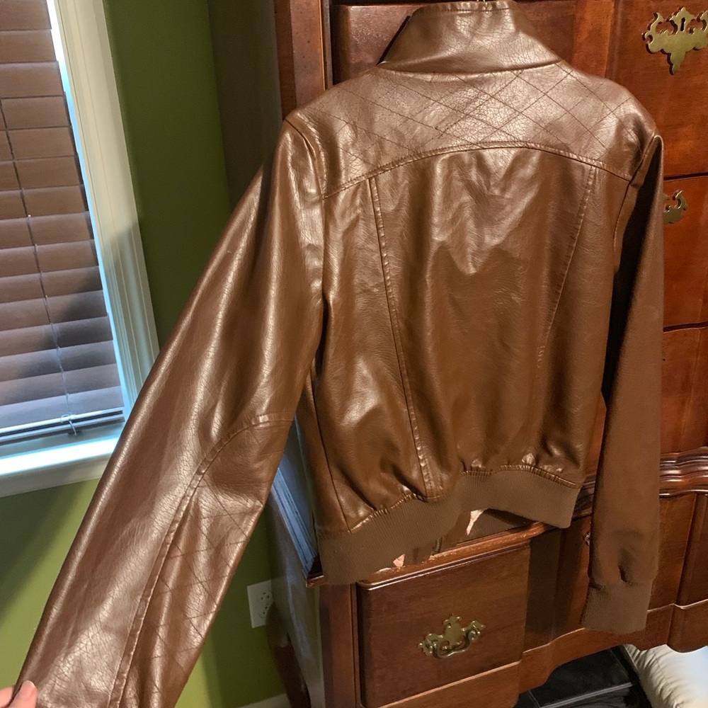 Faux leather jacket - Picture 3 of 3